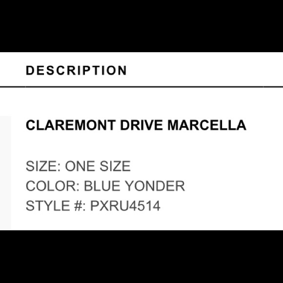 Kate Spade Claremont Drive Marcella -Blue Yonder. - Picture 9 of 15